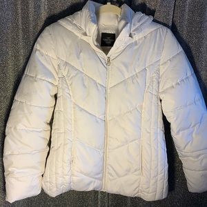 White Puffer Jacket
